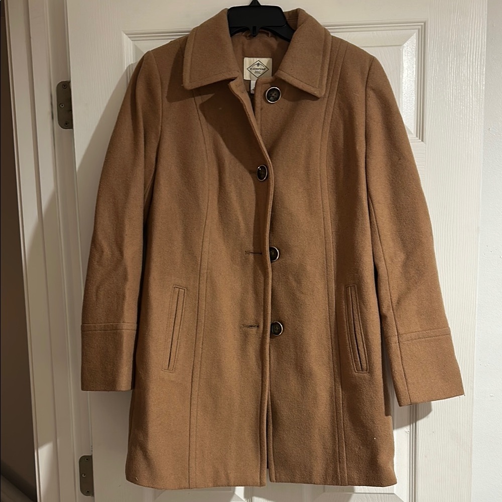 St. John's Bay Camel Pea Coat